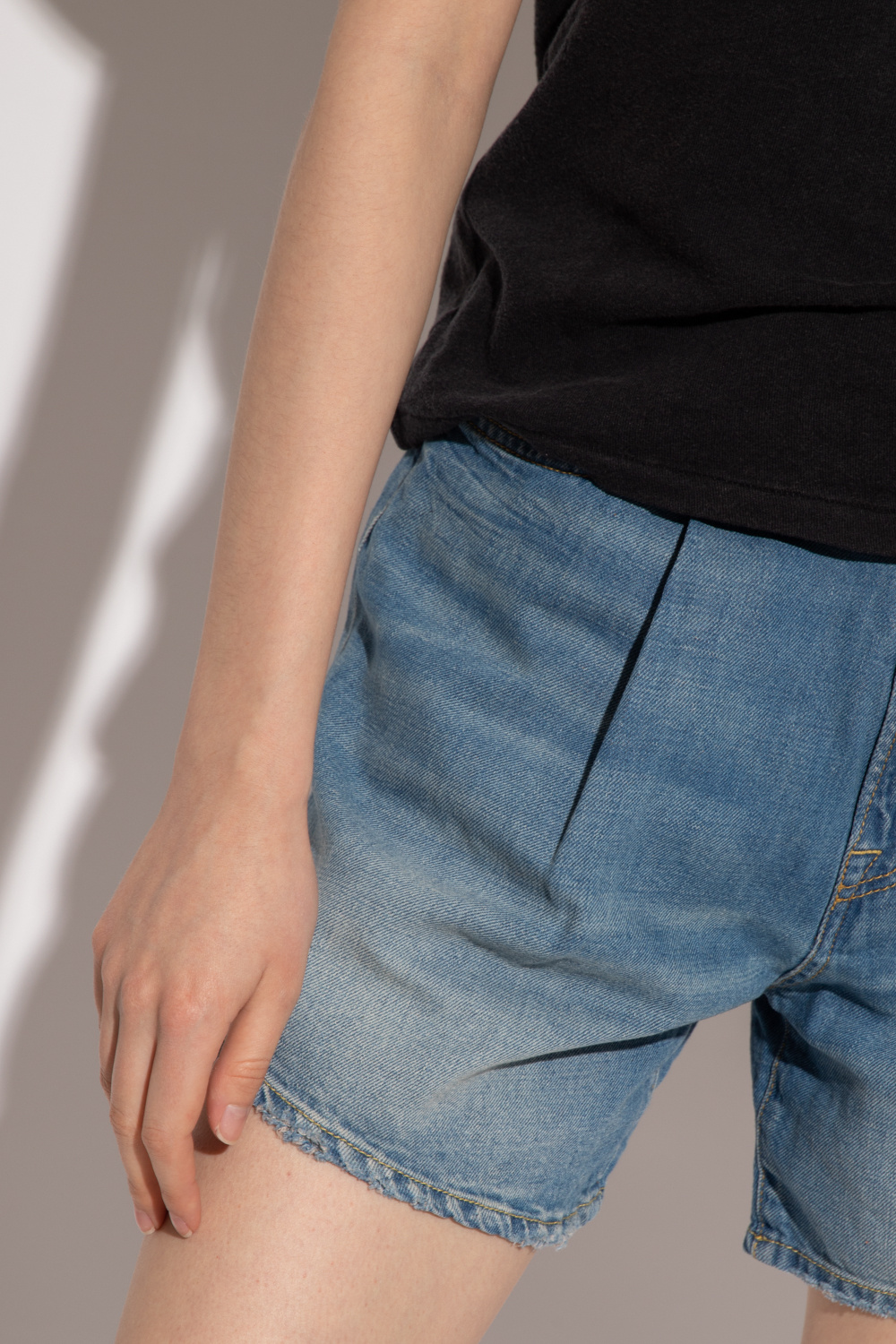 Denim shorts with wide legs R13 Vitkac Canada